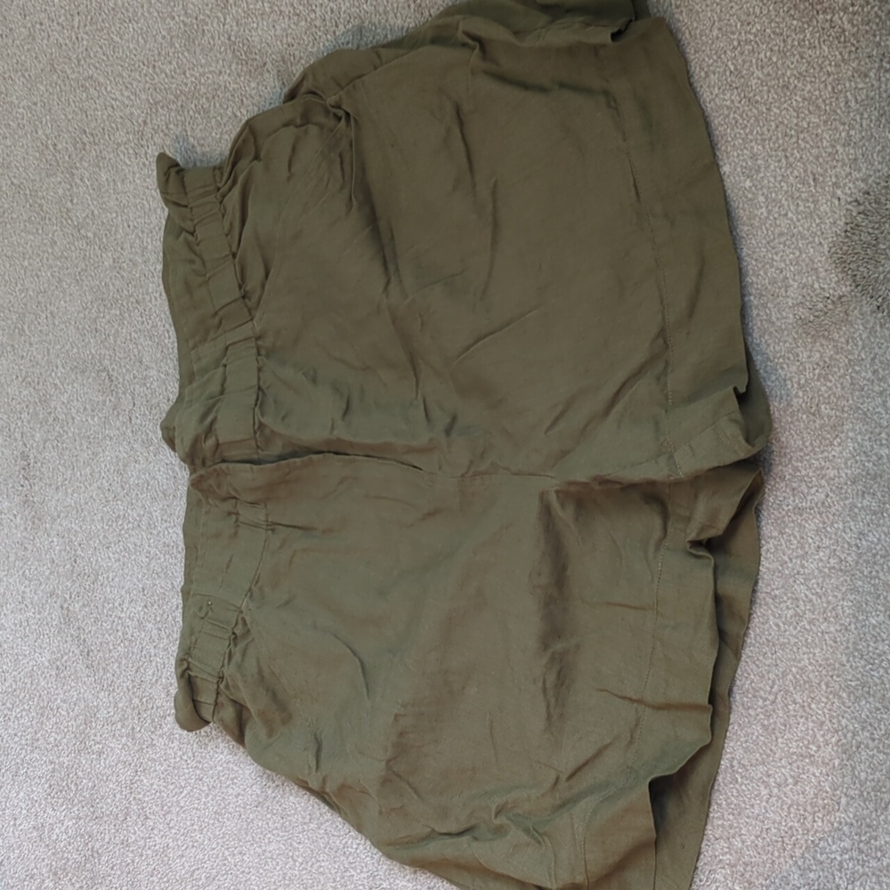 Able Janis paper bag shorts, large